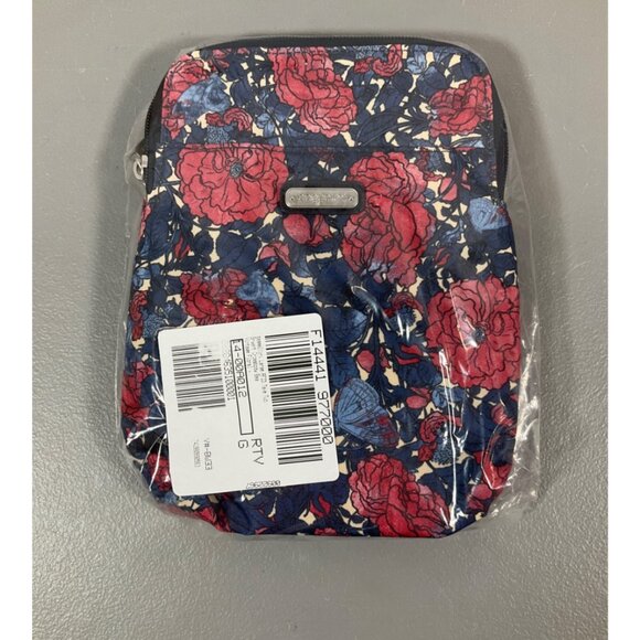 Baggallini Bryant RFID Crossbody Handbag - Stylish Blue Nylon, Secure Travel Ess - Picture 2 of 6